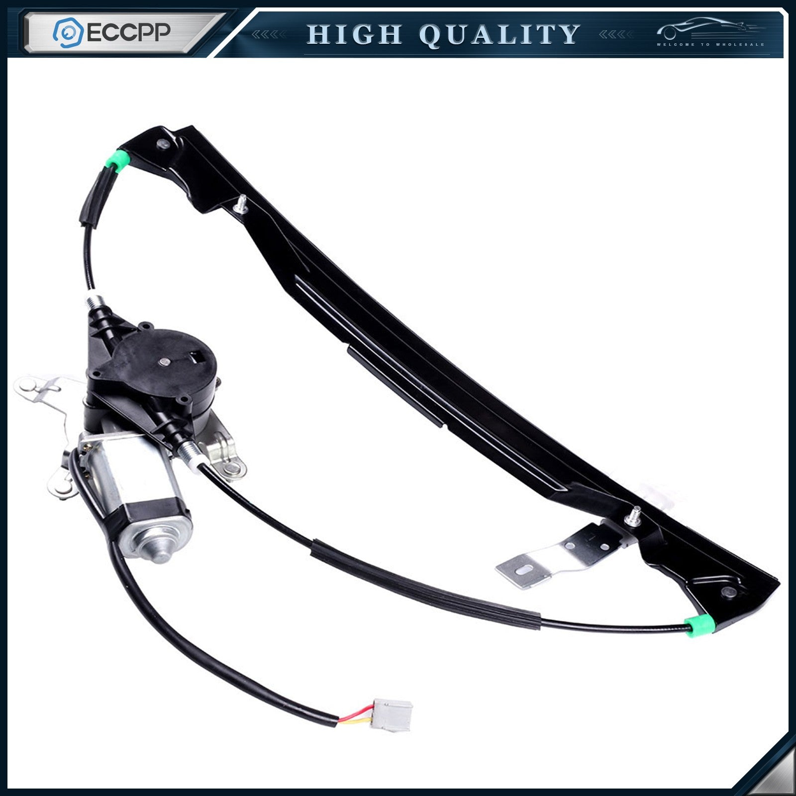 For 2002-2010 Ford Explorer Rear LH RH Power Window Regulator With Motor 6B93BC-57
