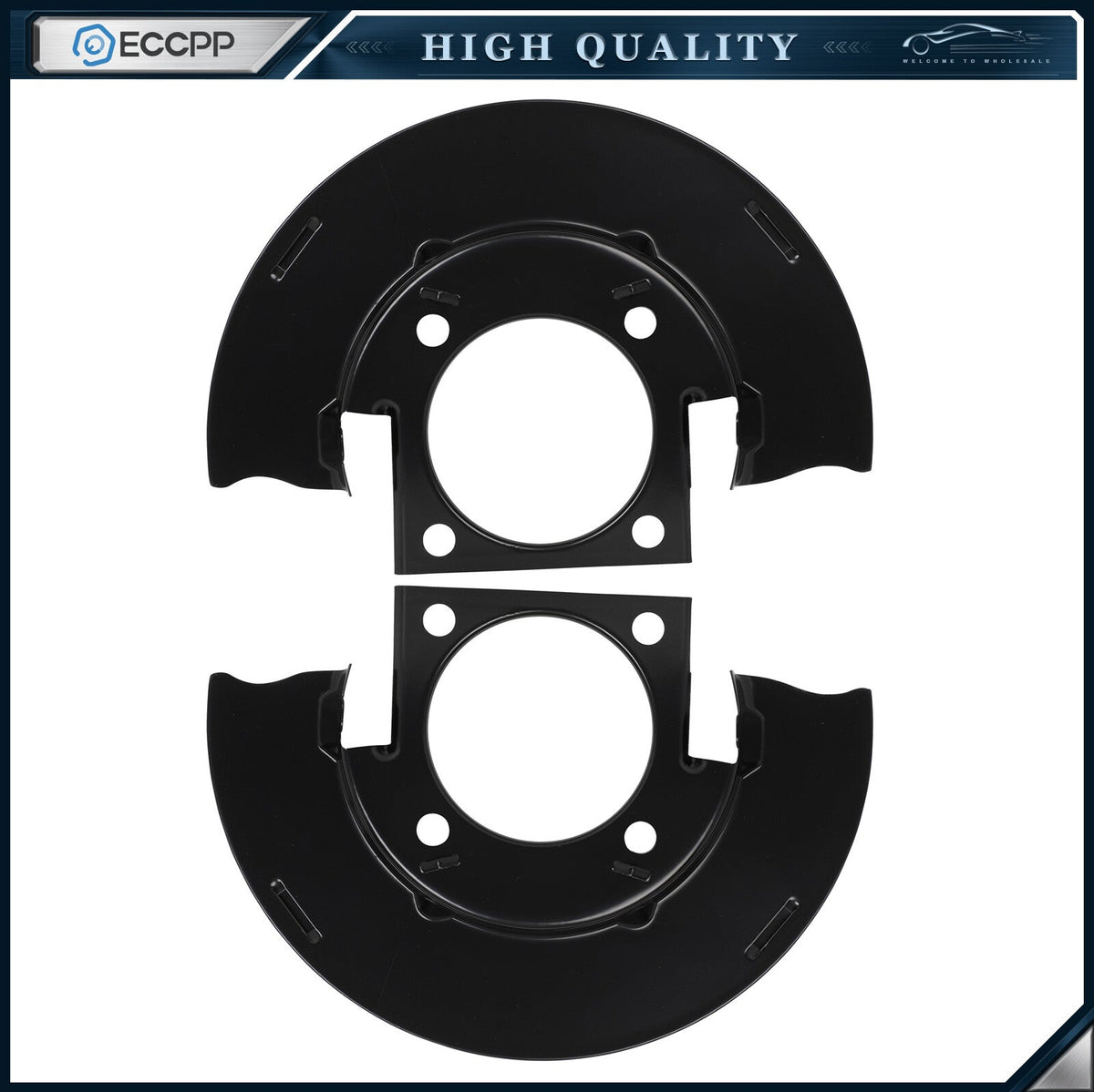 Front 947-073 Brake Dust Shield Fits For Chevrolet Express GMC Savana 6B93BC-57