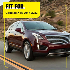 6PCS Pillar Post Cover Trims Black Suitable for Cadillac XT5 2017-2023 EOA 6B93BC-57
