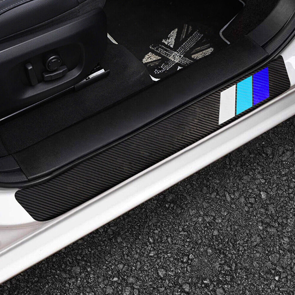For Toyota Car Door Plate Scuff Sill Cover Anti Scratch Decal Sticker Protector 6B93BC-57