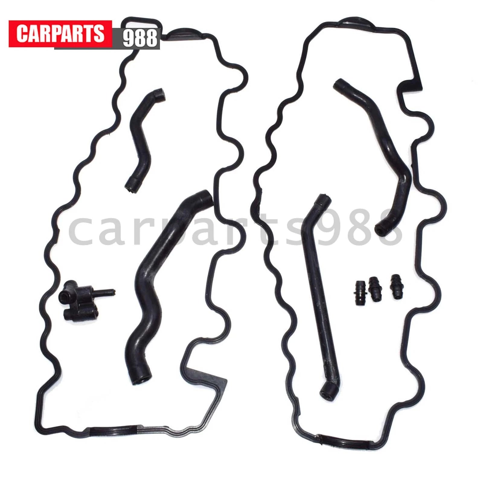 Valve Cover Gasket & Breather Hoses For Mercedes 8-Cylinder C240 C280 1120180282 6B93BC-57