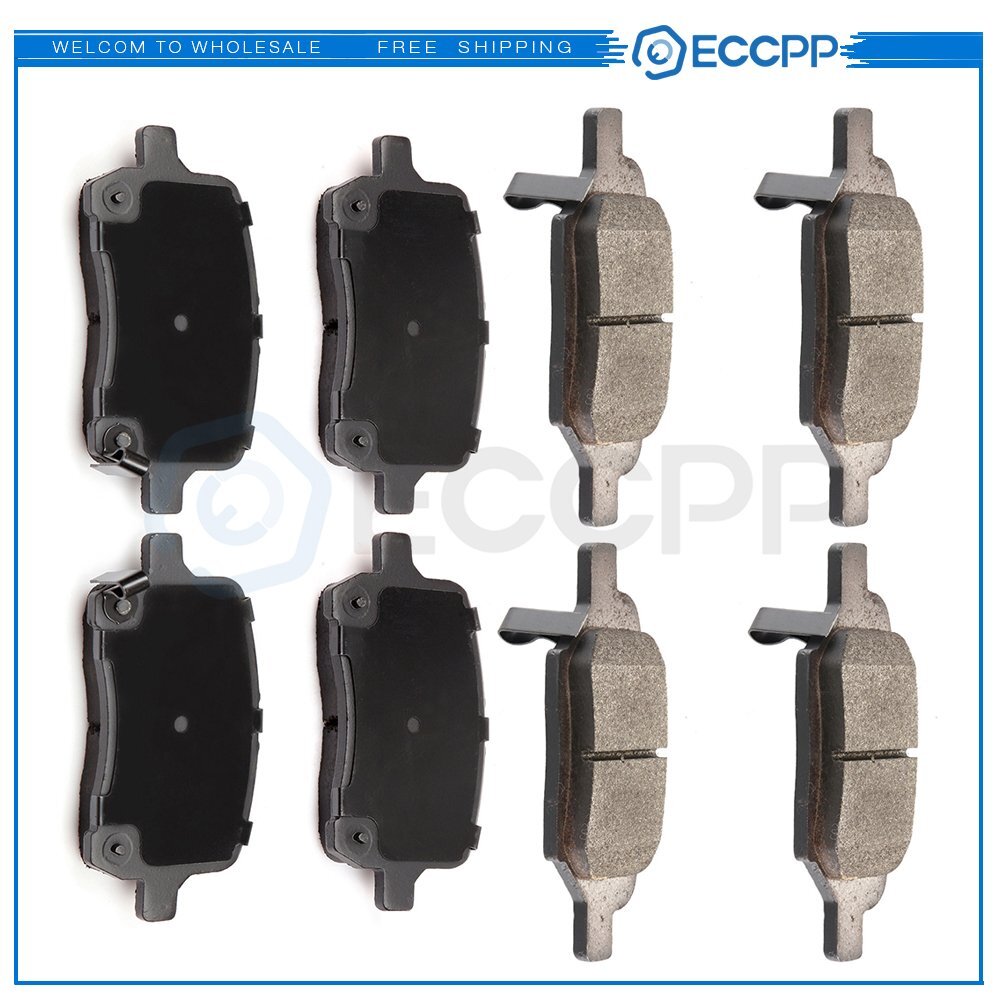 Front and Rear Brake Ceramic Pads For 2005-2007 Chevy Cobalt RPO Performance