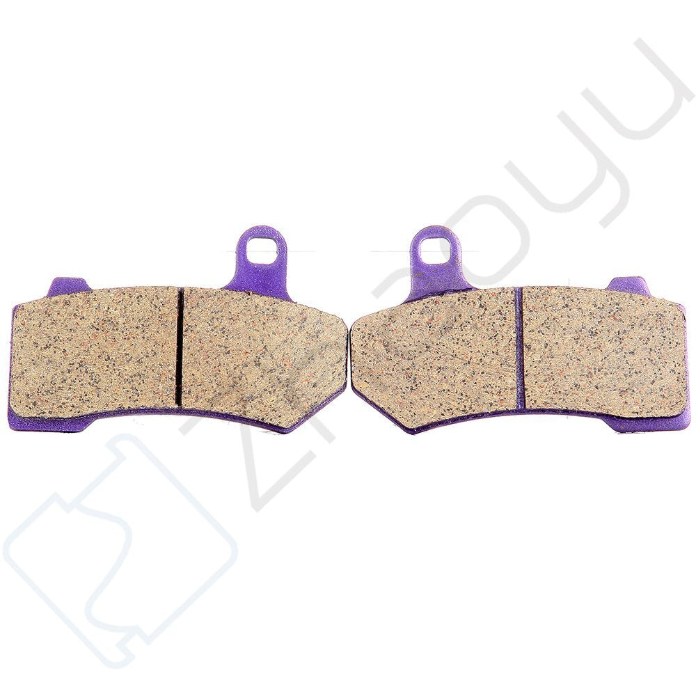 1 Pair Brake Pads Front For Harley-Davidson Muscle VRSCF 2009-2012 Carbon Fiber 6B93BC-57