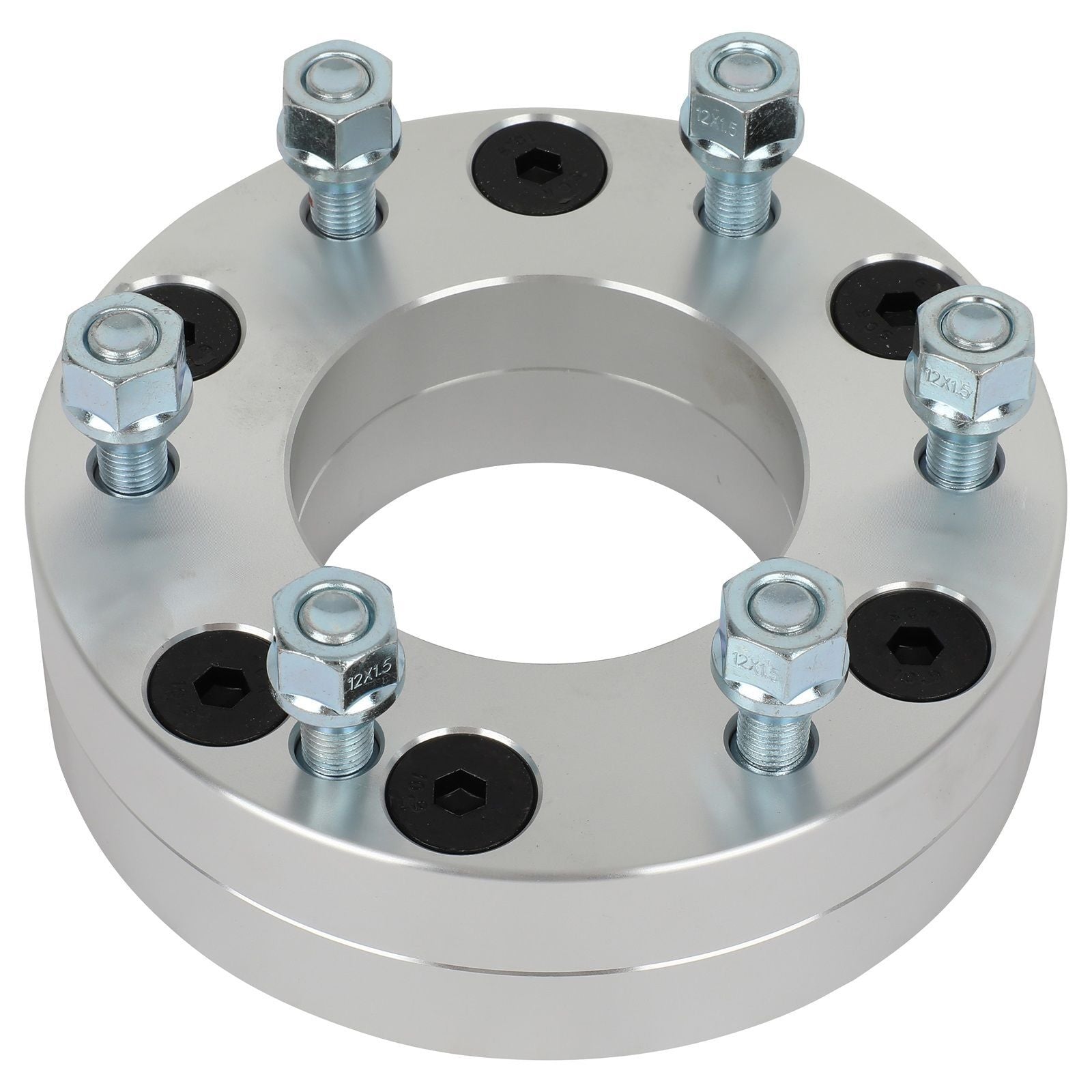 2 Pcs 2" Conversion 5x135 to 6x5.5 Wheel Adapters For Ford F-150 5 Lug to 6 Lug 6B93BC-57