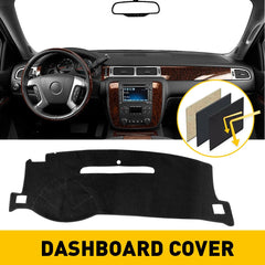 Dash Cover Dashmat Carpet Dashboard For Chevy Silverado Tahoe/Suburban Avalanche 6B93BC-57