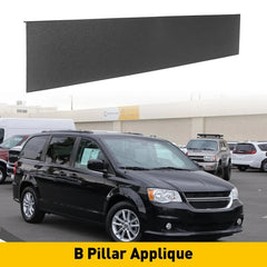 Right Side Front Door Pillar B Applique Black For 2008-2020 Dodge Grand Caravan 6B93BC-57