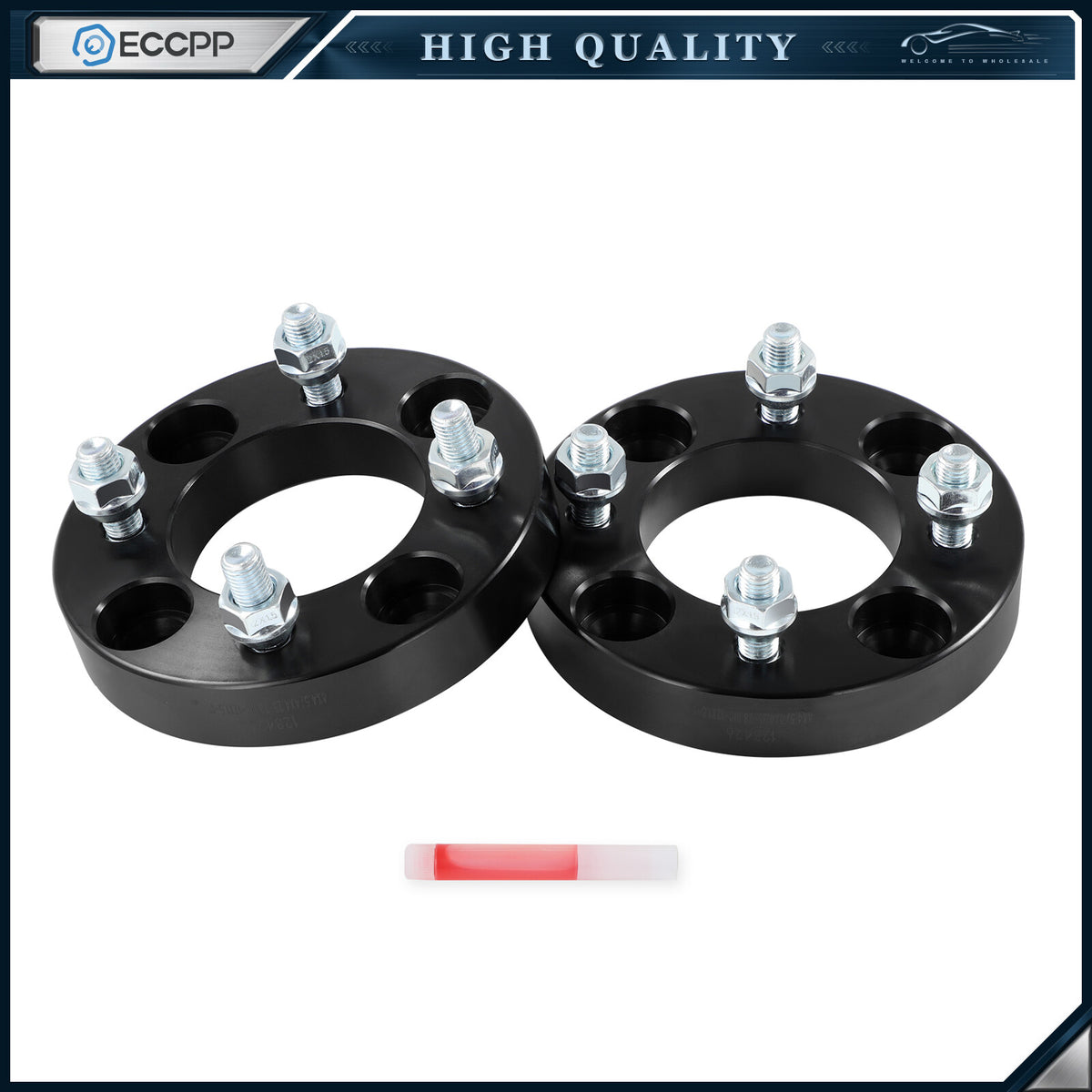 2 Pcs 1" 4x114.3 to 4x108 Wheel Adapters For Hyundai Elantra Honda Accord 4 Lug