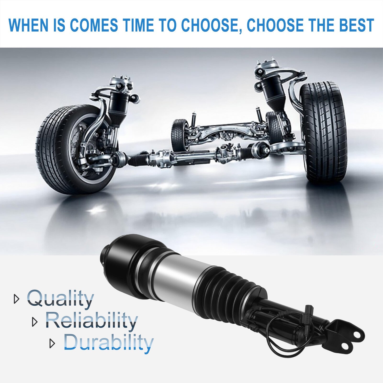 Front Left Air Suspension Strut For Mercedes W219 CLS500 CLS550 E350 E500 E550 6B93BC-57