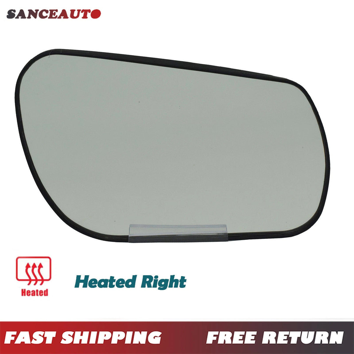 Passenger RH Heated Mirror Glass for Mazda 3 BK 2003-2010 Mazda 6 GG 2003-2008 6B93BC-57