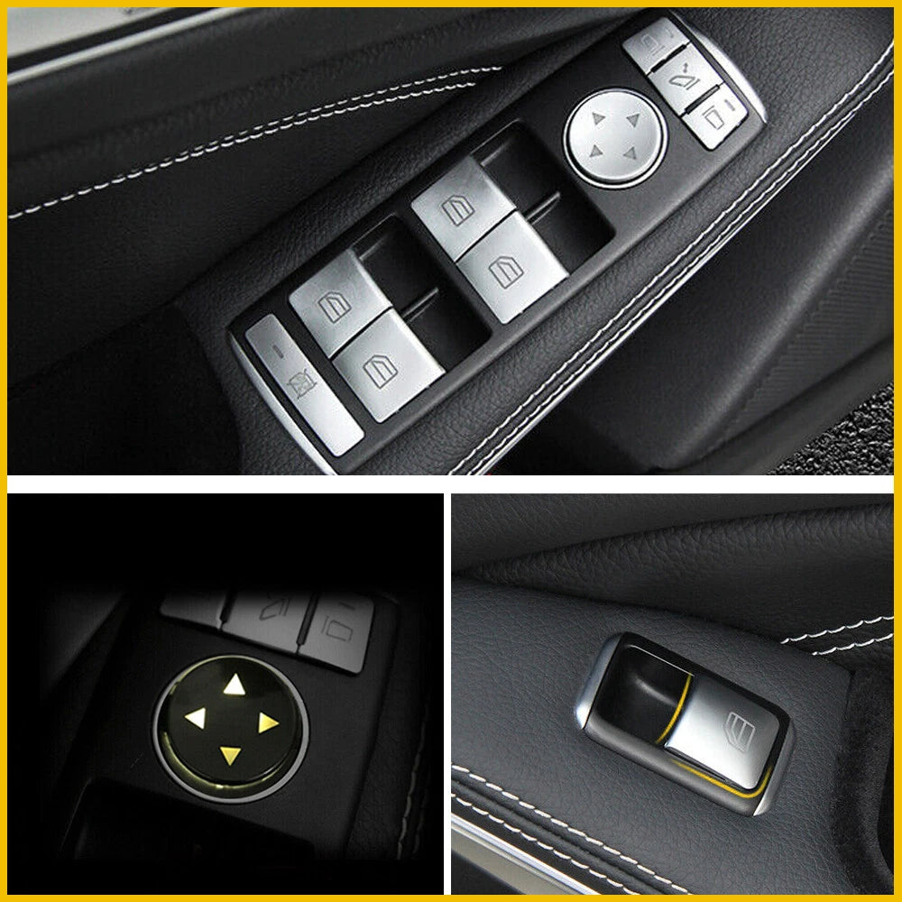 For Mercedes-Benz GLA CLA GL ML Lift Window Button Switch Button Cover Trim EOA 6B93BC-57