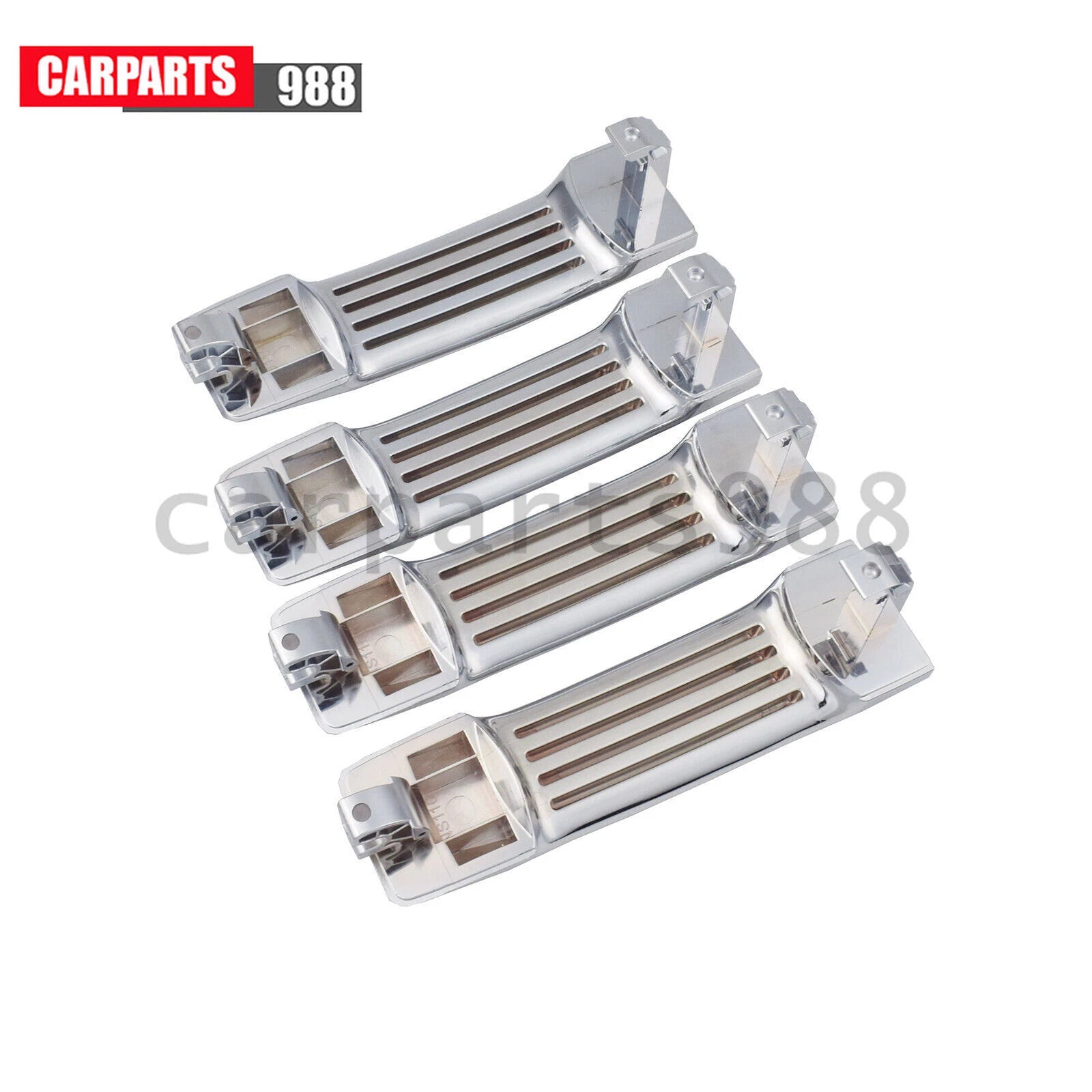 4Pcs Outside Door Handle Chrome Front Rear LH RH For Nissan Titan Armada QX56 6B93BC-57