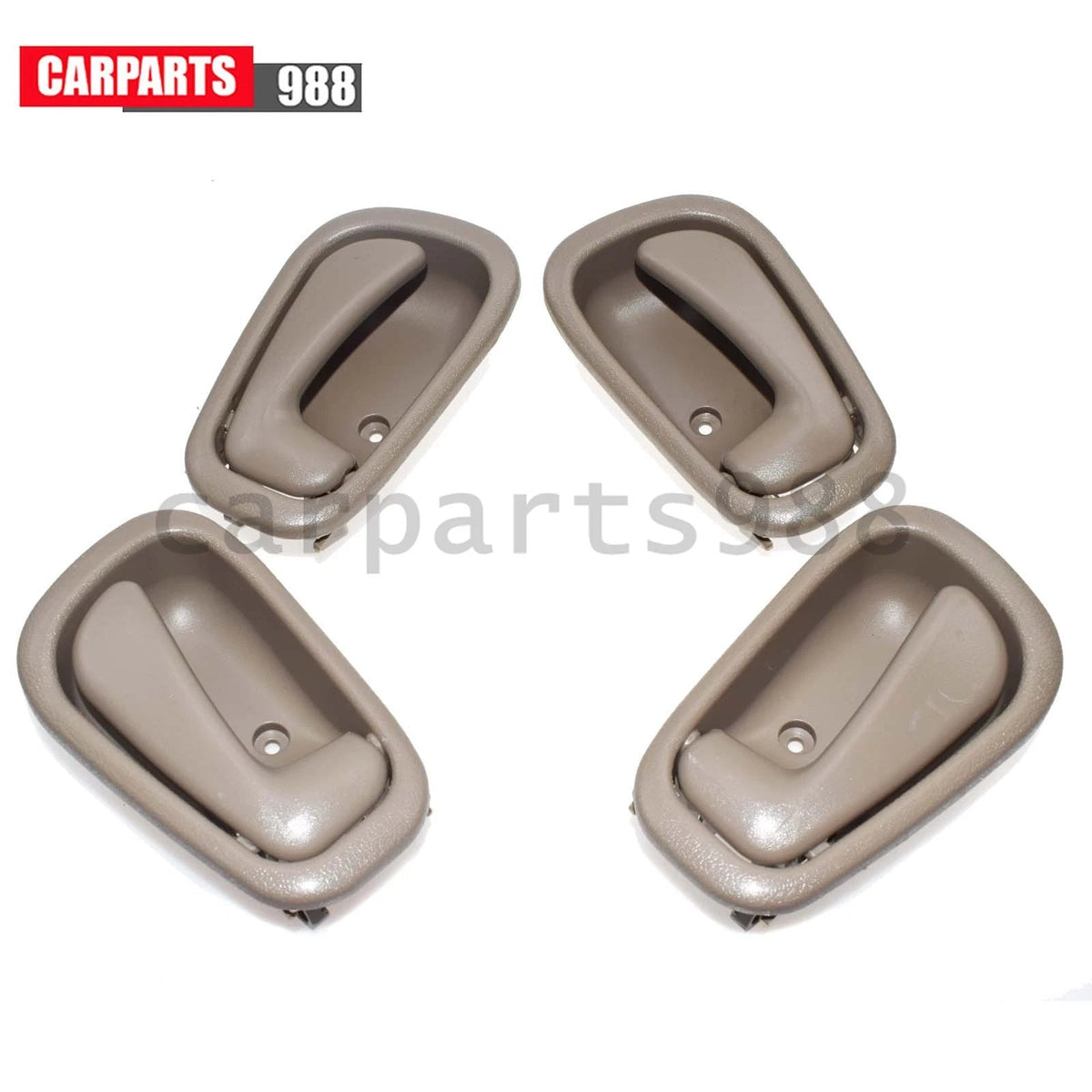 4Pcs Inside Door Handle Front Rear Left Right For Toyota Corolla Geo Prizm 98-02 6B93BC-57