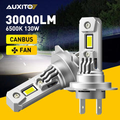 2x H7 LED Headlight Bulb Kit High/Low Beam Super Bright 6500K White CAR Q16 EOA 6B93BC-57