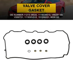 Valve Cover Gasket w/ Spark Plug Tube Seal For 2010-17 Toyota Camry Highlander A 6B93BC-57