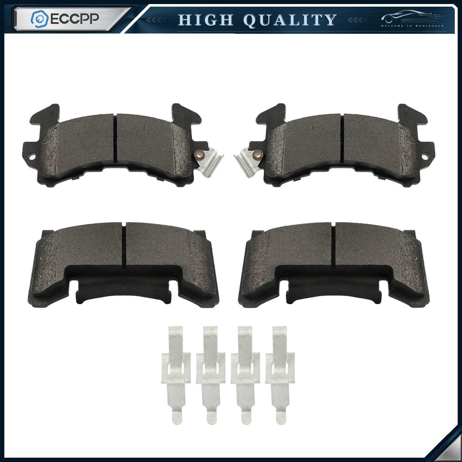 For Century Regal Riviera Sonoma Seville Camaro Malibu Front Brake Pads 6B93BC-57