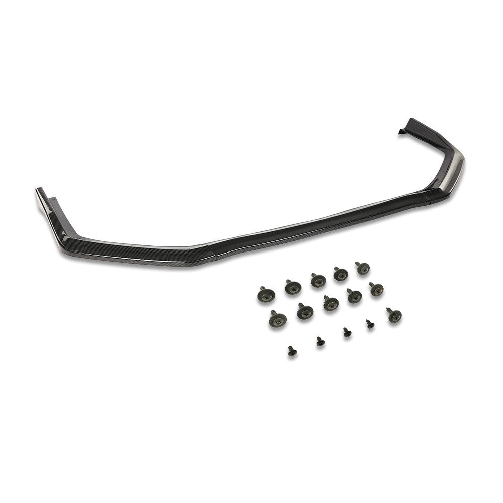 For 2015-2020 Subaru WRX STI Sedan Front Bumper Lip Chin Spoiler Carbon Look 6B93BC-57