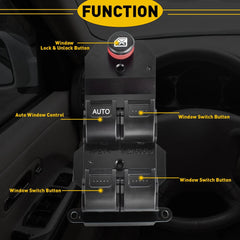 For 2002-2006 Honda CR-V CRV Electric Power Window Master Control Door Switch EA 6B93BC-57