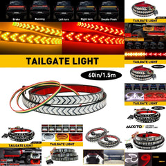 60" LED STRIP TAILGATE LIGHT BAR REVERSE BRAKE SIGNAL FOR CHEVY FORD DODGE USEOA 6B93BC-57