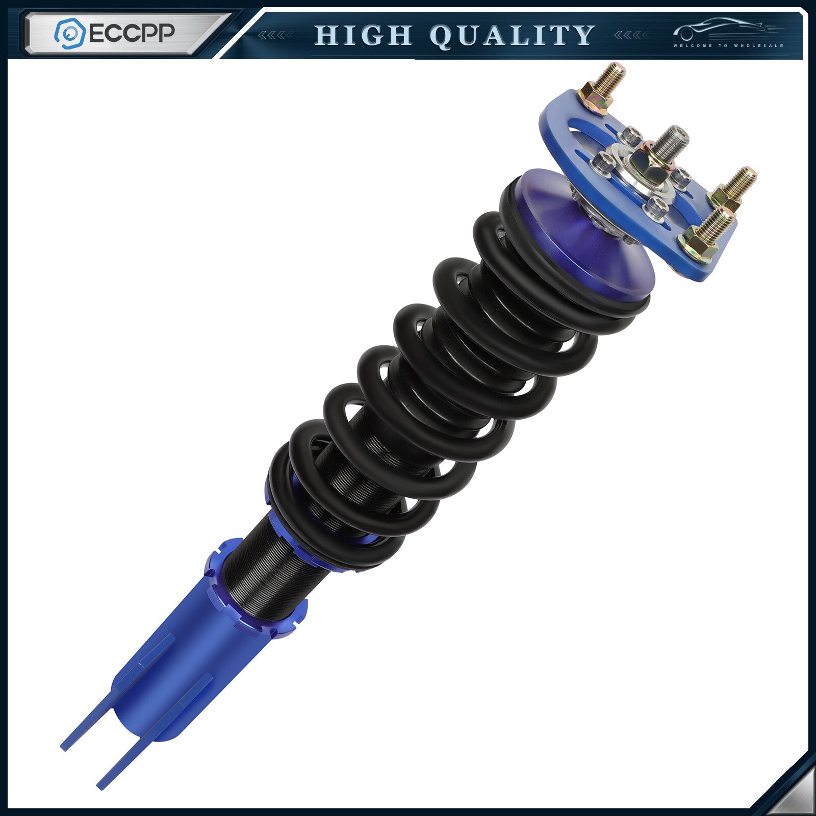 ECCPP For 94-04 Ford Mustang Coilovers Suspension Set Adj. Height Struts Shocks ECCPP