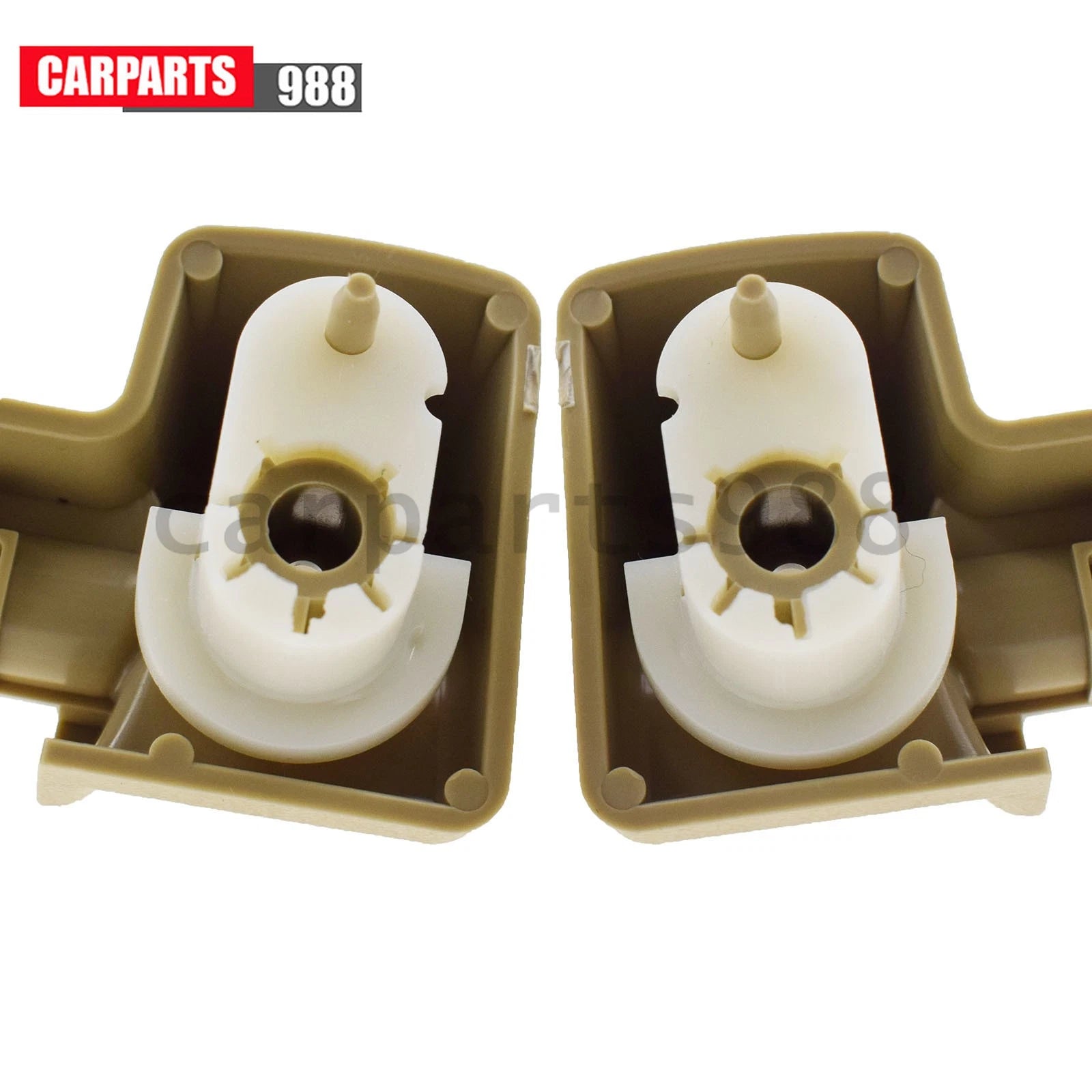 Left Right Sun Visor Retainer Clip Beige For Land Rover Range Rover L322 2003-12 6B93BC-57