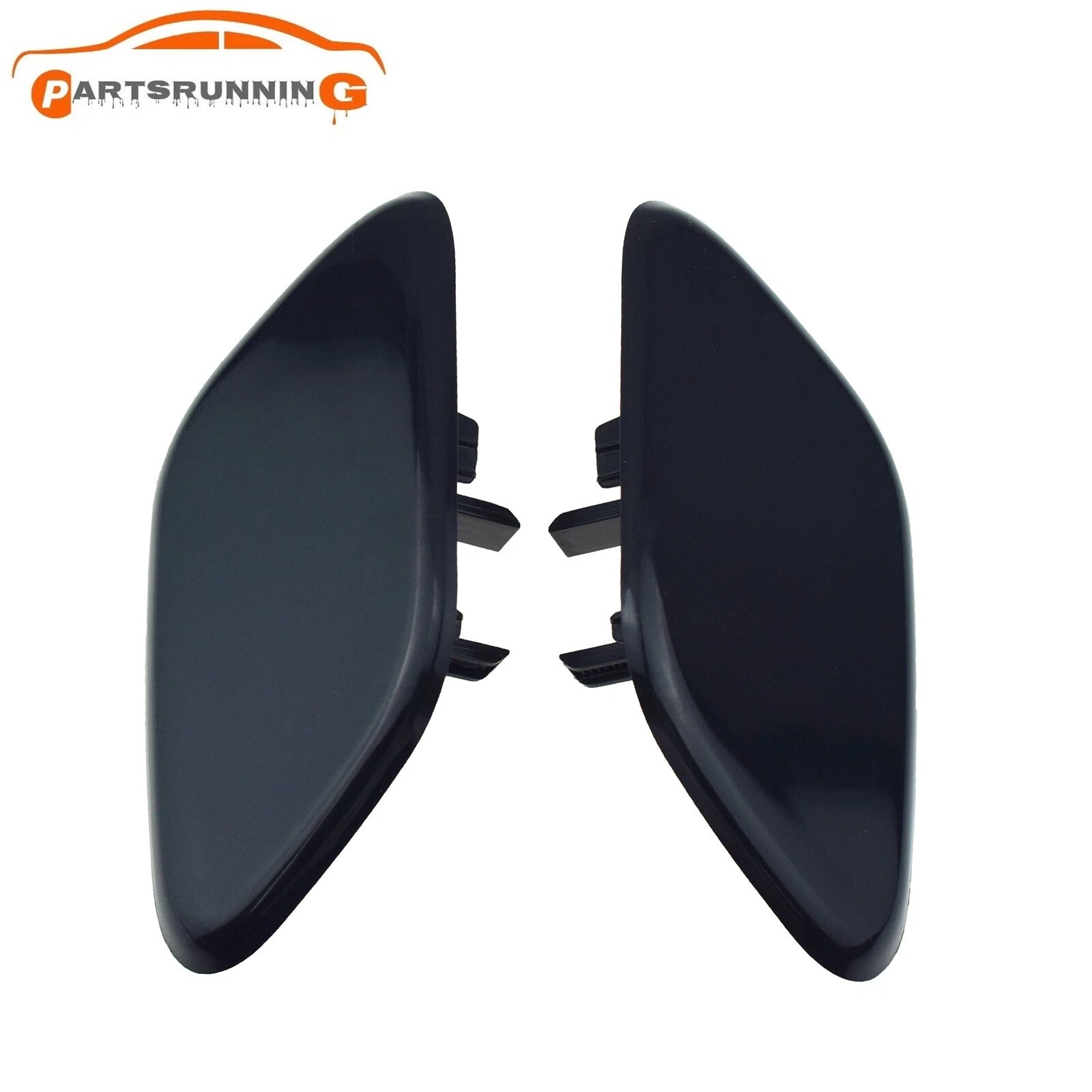 2PCS Headlight Washer Nozzle Cover Cap Left Right For KIA Sportage KX5 2016-2019 6B93BC-57