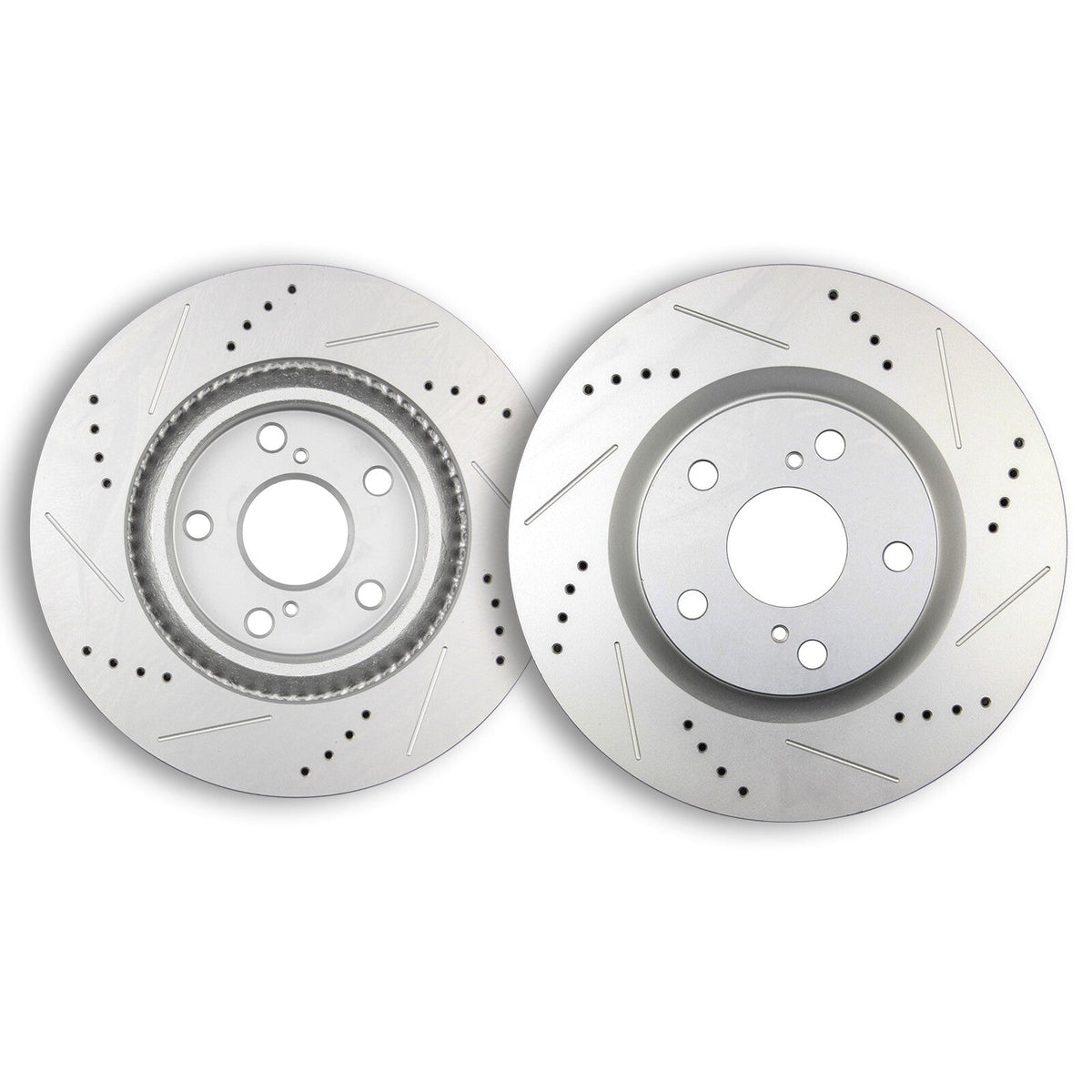 Front Drilled & Slotted Brake Rotors For Toyota RAV4 Avalon Camry Lexus ES350 6B93BC-57