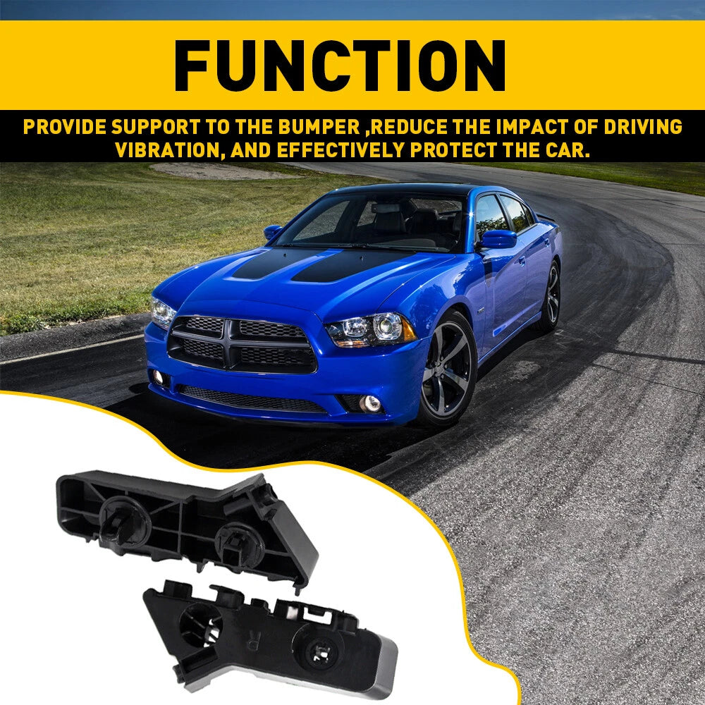 For 2011-2014 Dodge Charger Left Right Front Side Bumper Support Brackets EOA 6B93BC-57