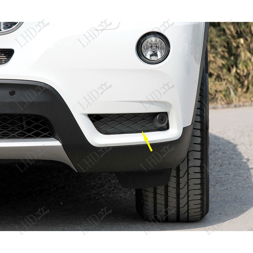 1 Pair L&R Front Bumper Lower Side Grill Grilles Fit For 2011-2014 BMW X3 F25， 6B93BC-57