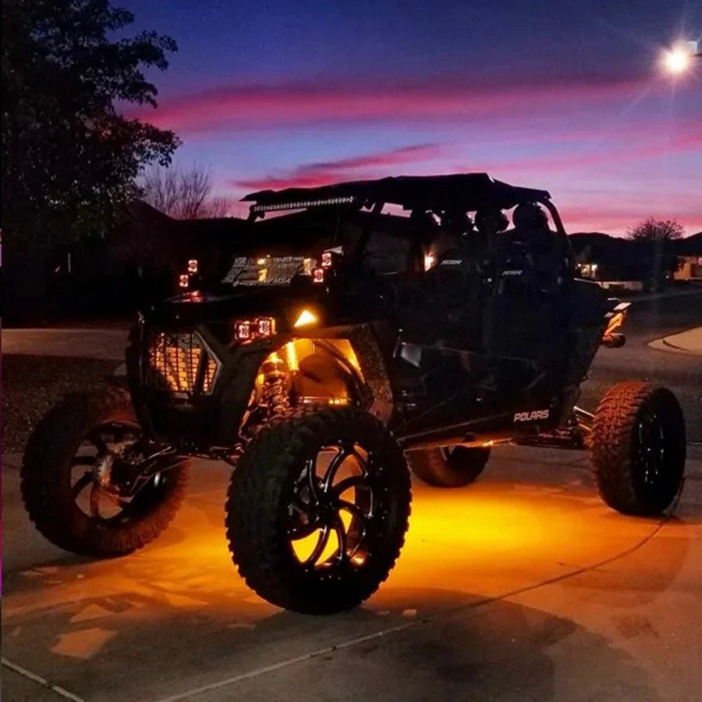 Amber Rock LED Light For Jeep Off-Road Truck UTV ATV 20Pod Underbody Wheel Light 6B93BC-57