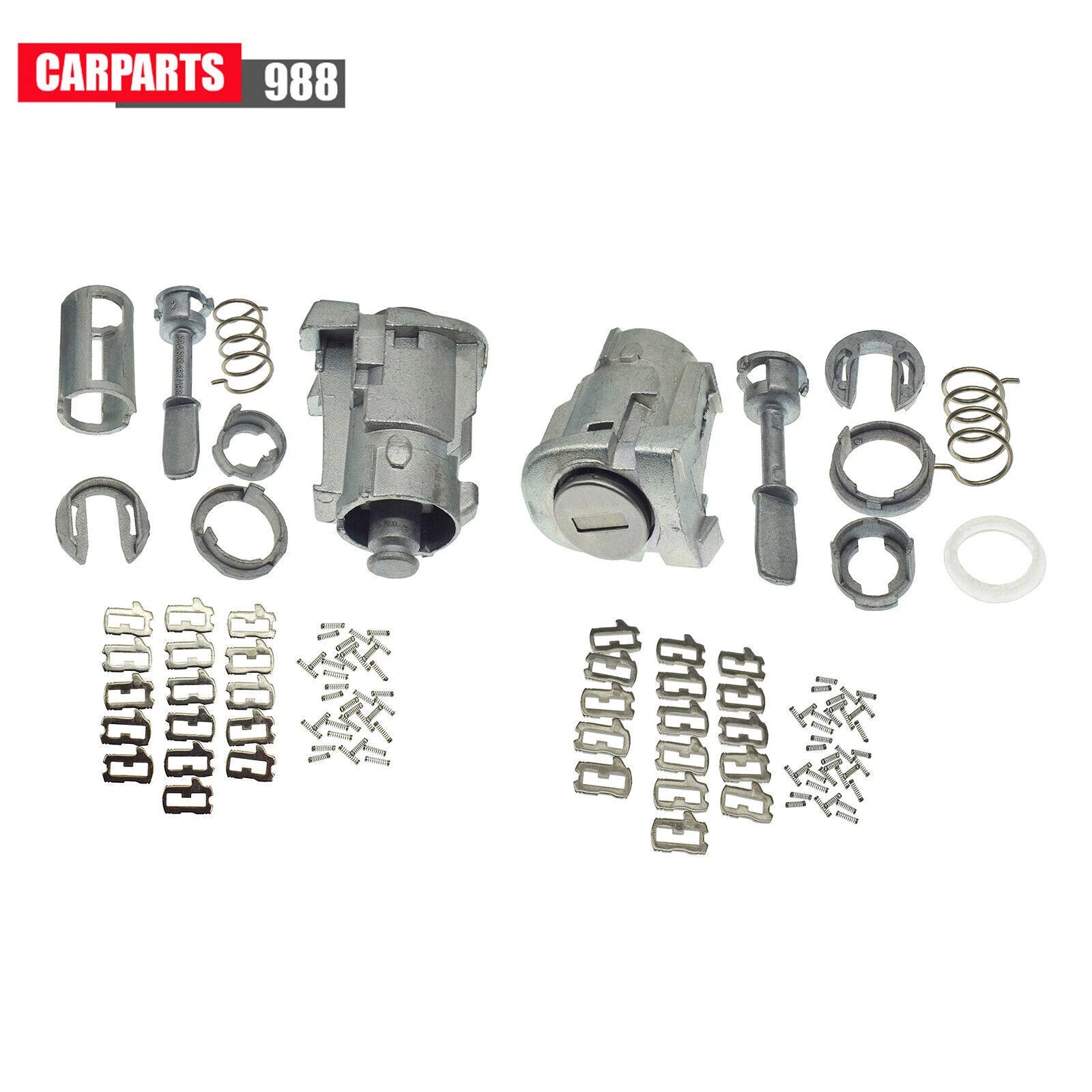 Door Lock Cylinder Barrel Repair Kit Left Right for VW MK4 Golf4 Bora Audi A6 6B93BC-57