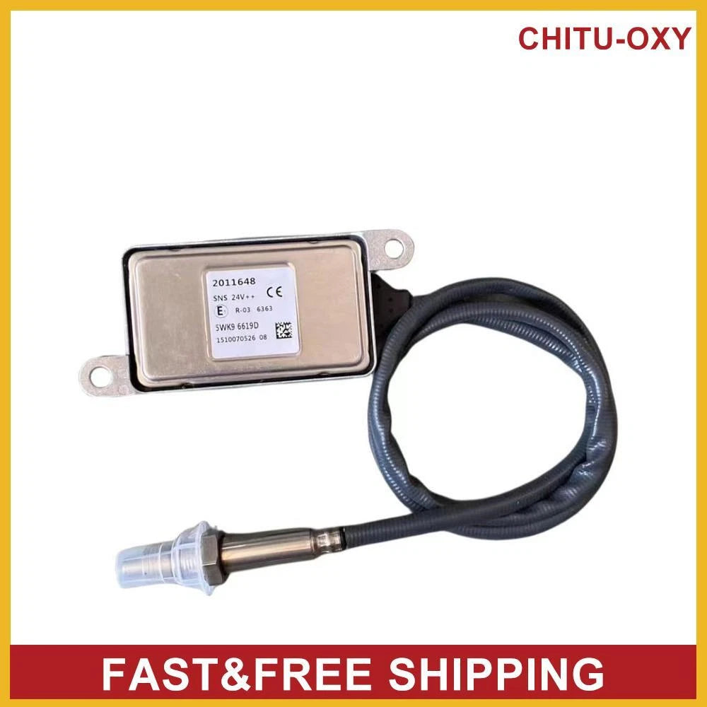 2011648 Nitrogen Oxide Nox Sensor 5WK9 6619D For DAF 1793378/1836059 24V 6B93BC-57