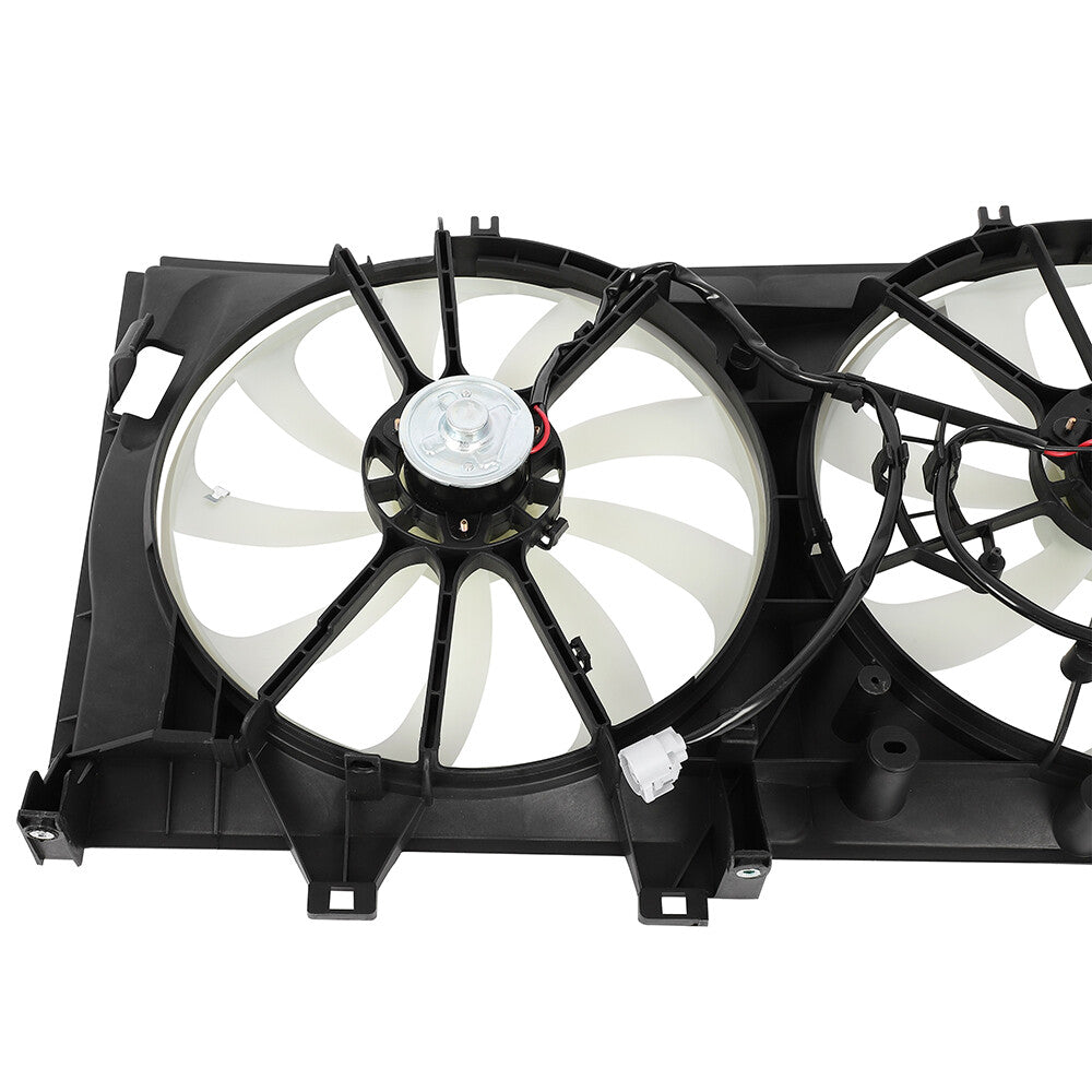 Electric Radiator Condenser Fan Assembly For 2012 2013 2014 15-17 Toyota Camry KOEED