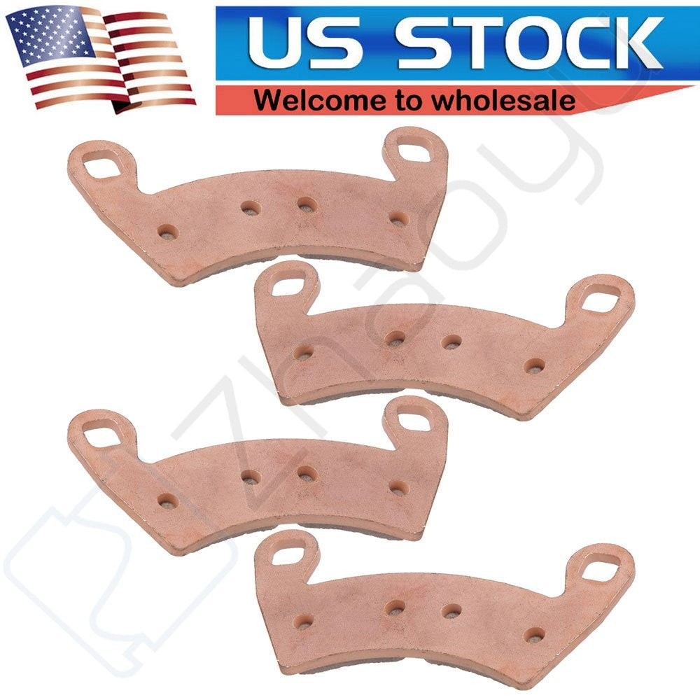 2 Pairs Brake Pads Front/Rear For Polaris Electric Ranger EV 2010-2012 Sintered 6B93BC-57
