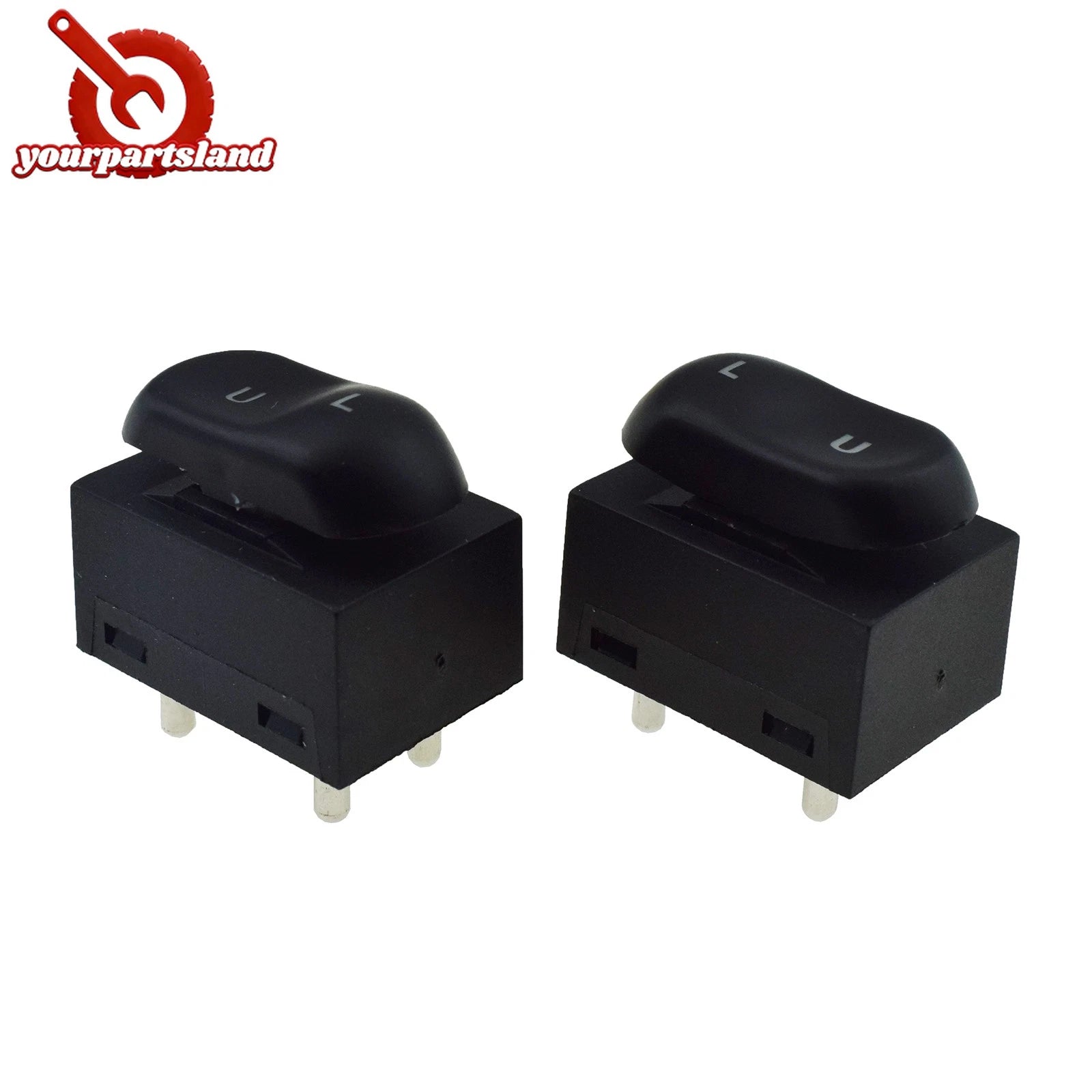Pair For 1994-2004 Ford Mustang Power Door Lock Button Switch F4ZZ-14028 930211 6B93BC-57