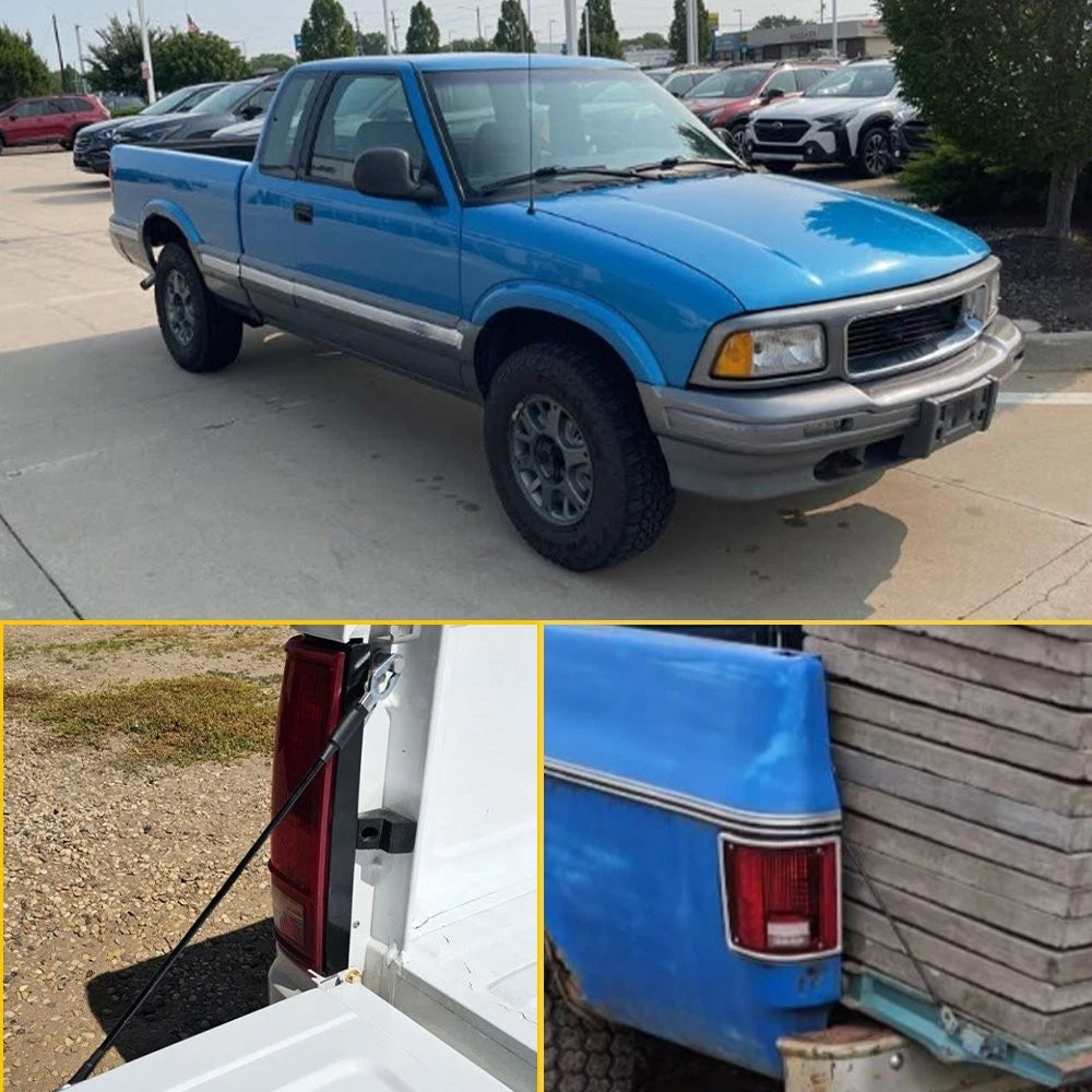 2pc Left + Right Tailgate Cable Kit For 1994-2004 Chevy S10 Pickup GMC Sonoma EA 6B93BC-57