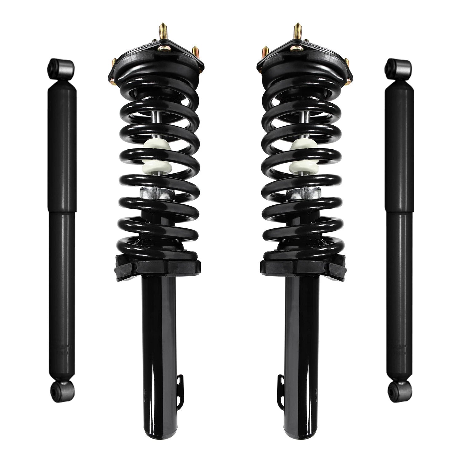 Front & Rear Complete Strut Assembly Shock Kit for 2006-2010 Jeep Commander, 6B93BC-57