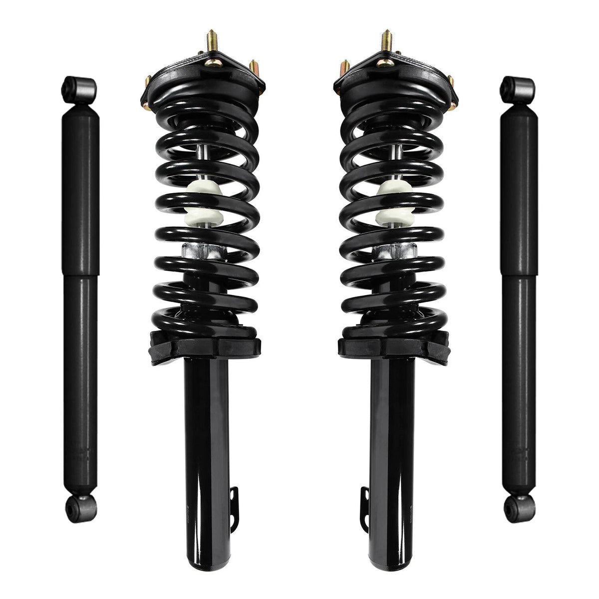 Front & Rear Complete Strut Assembly Shock Kit for 2006-2010 Jeep Commander, 6B93BC-57