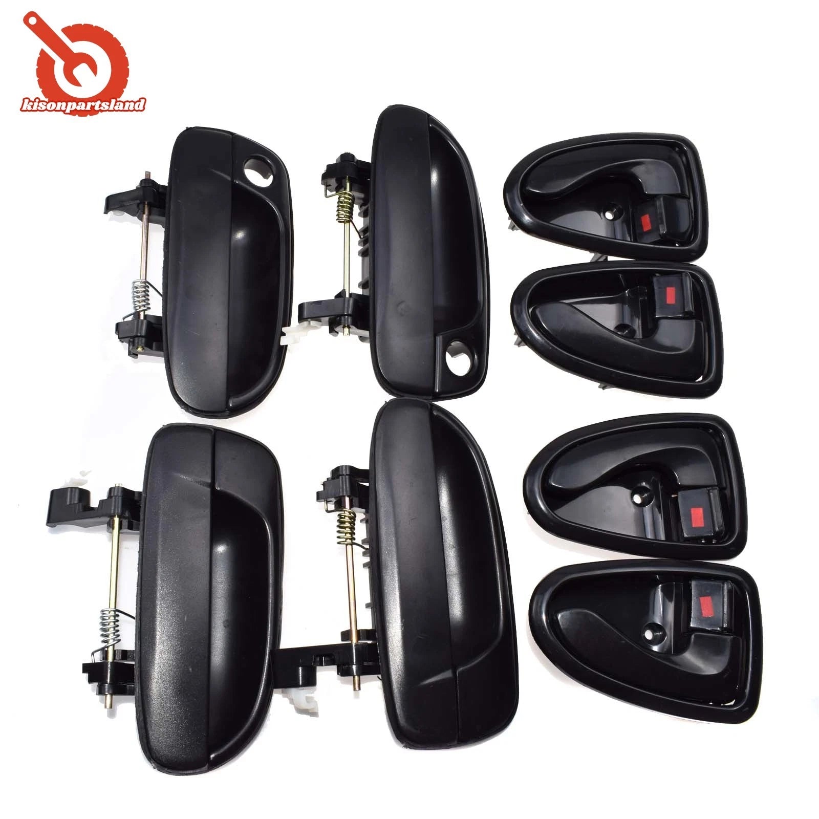 8PCS Outside Inside Door Handle For Hyundai ACCENT 1.6L 2000 01 02 03 04 05 2006 6B93BC-57
