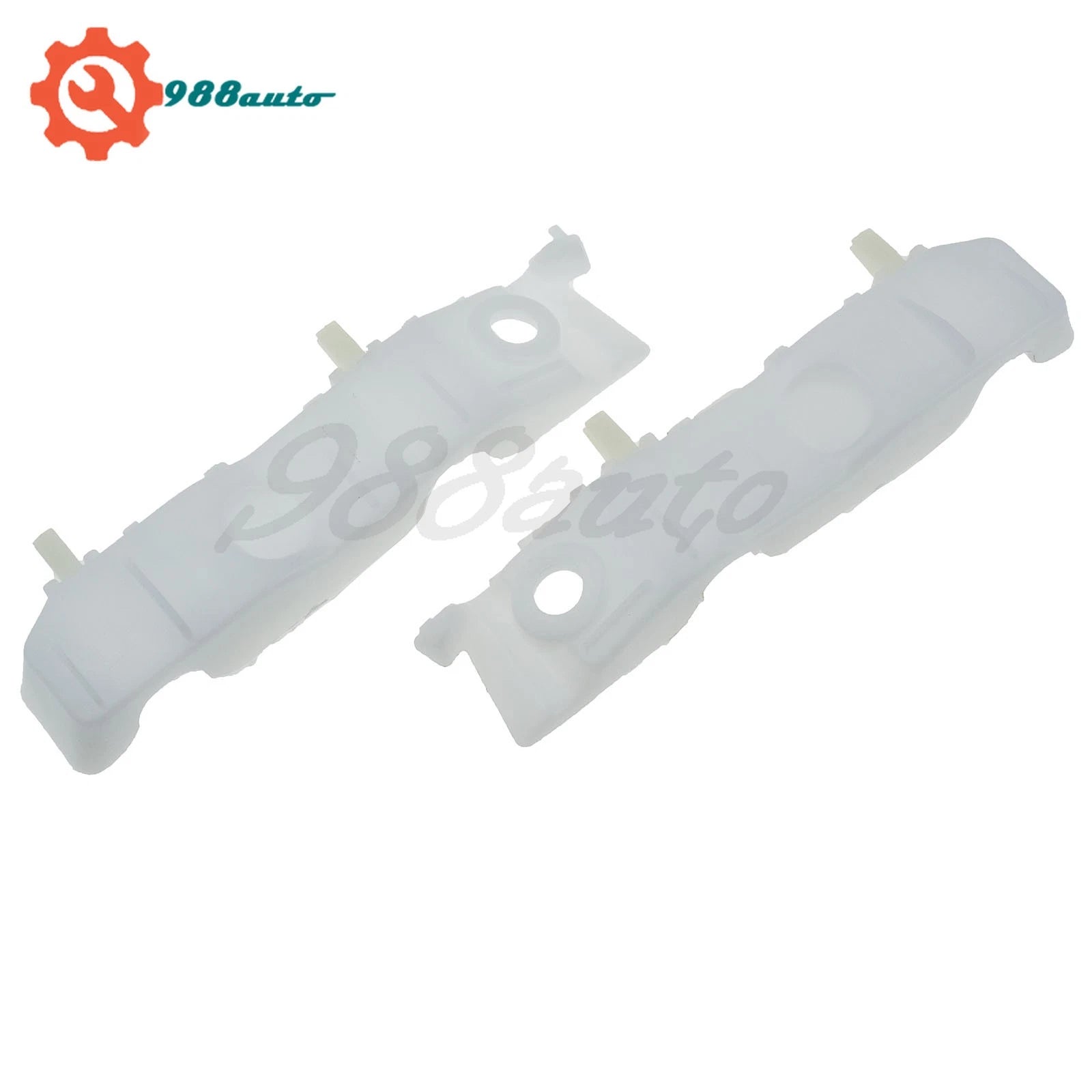 LH RH For 2010 2013 Kia Forte Front Bumper Retainer Brackets Support Pair 2pcs 6B93BC-57
