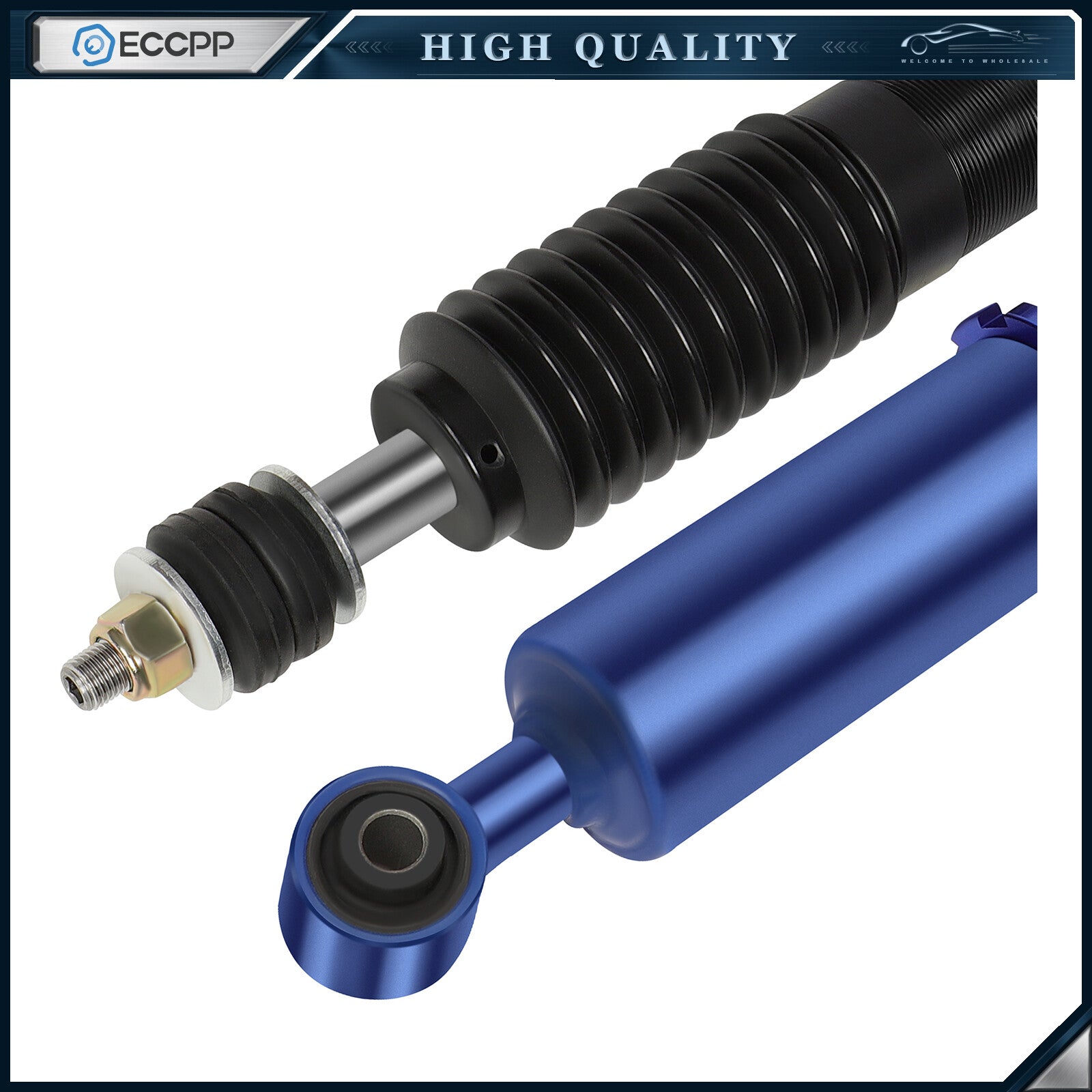 ECCPP For 94-04 Ford Mustang Coilovers Suspension Set Adj. Height Struts Shocks ECCPP