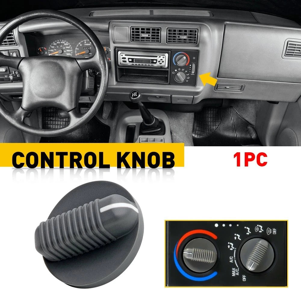 For 94-97 CHEVY S10 BLAZER GMC JIMMY SONOMA CLIMATE CONTROL A/C FAN HEATER KNOB 6B93BC-57