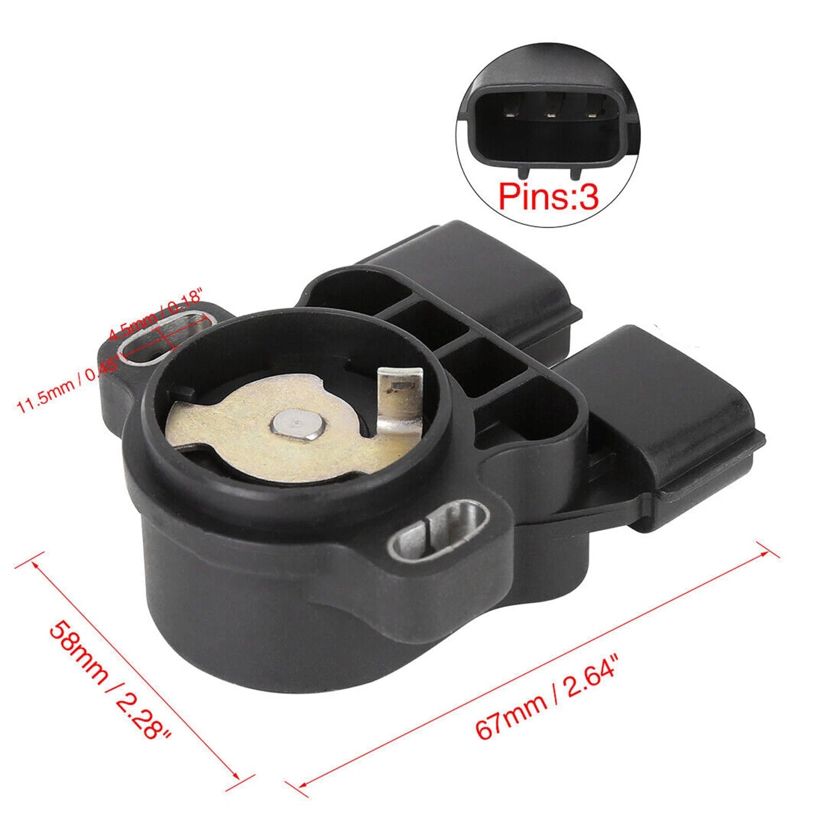 Throttle Position Sensor TPS 2262031U16 For Nissan Maxima Altima Infiniti I30 6B93BC-57
