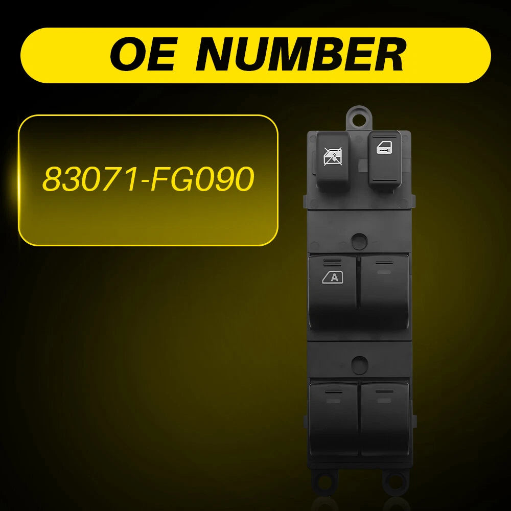 For 2008-2013 Subaru Forester Power Window Switch Front Left Driver 83071-FG090 6B93BC-57