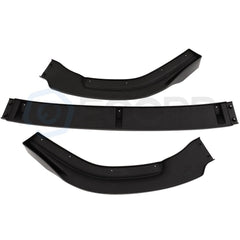 Front Bumper Lip For 2006-2011 Honda Civic Sedan -Gloss Black