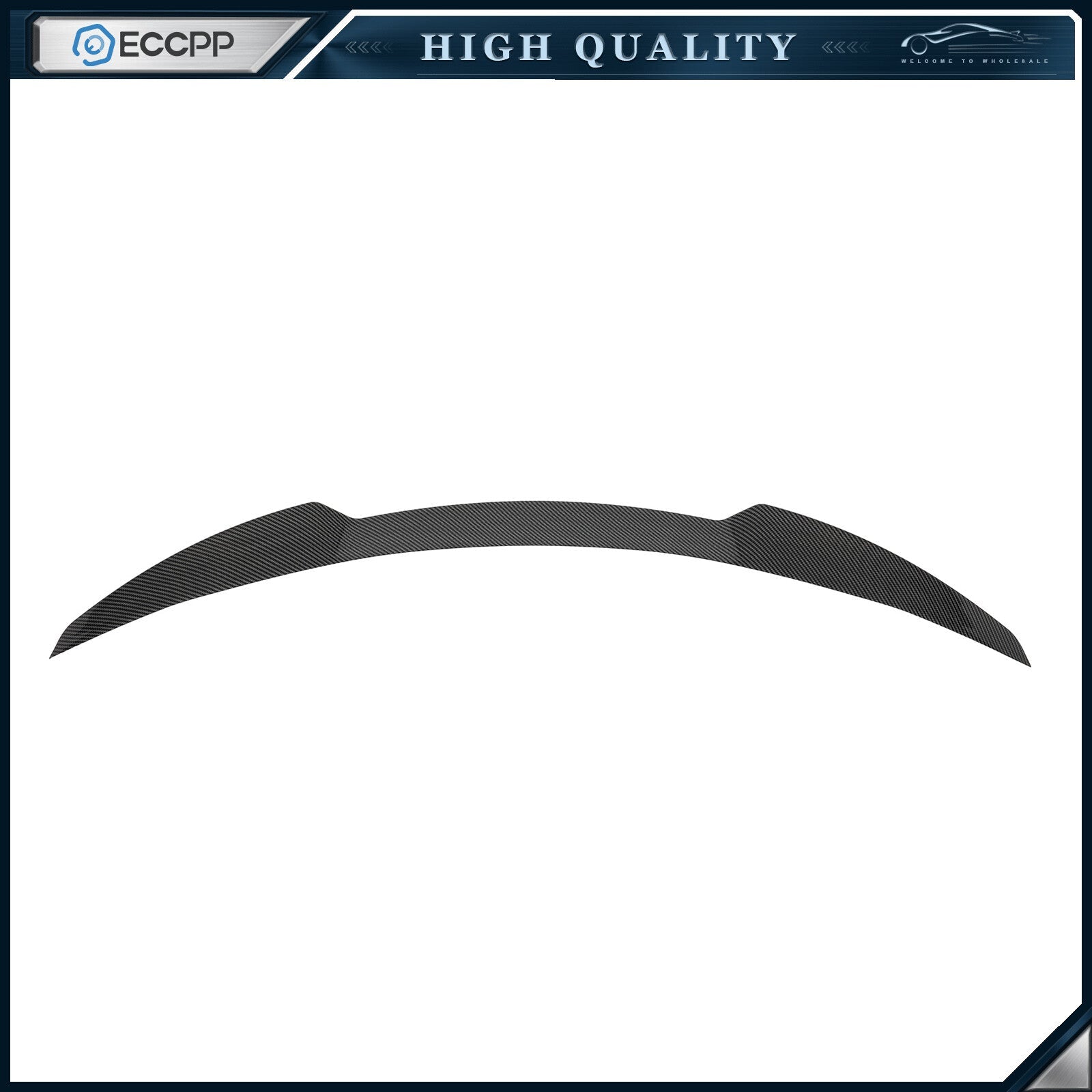 Glossy Look Fits 2017-2022 Infiniti Q60 Rear Spoiler 6B93BC-57
