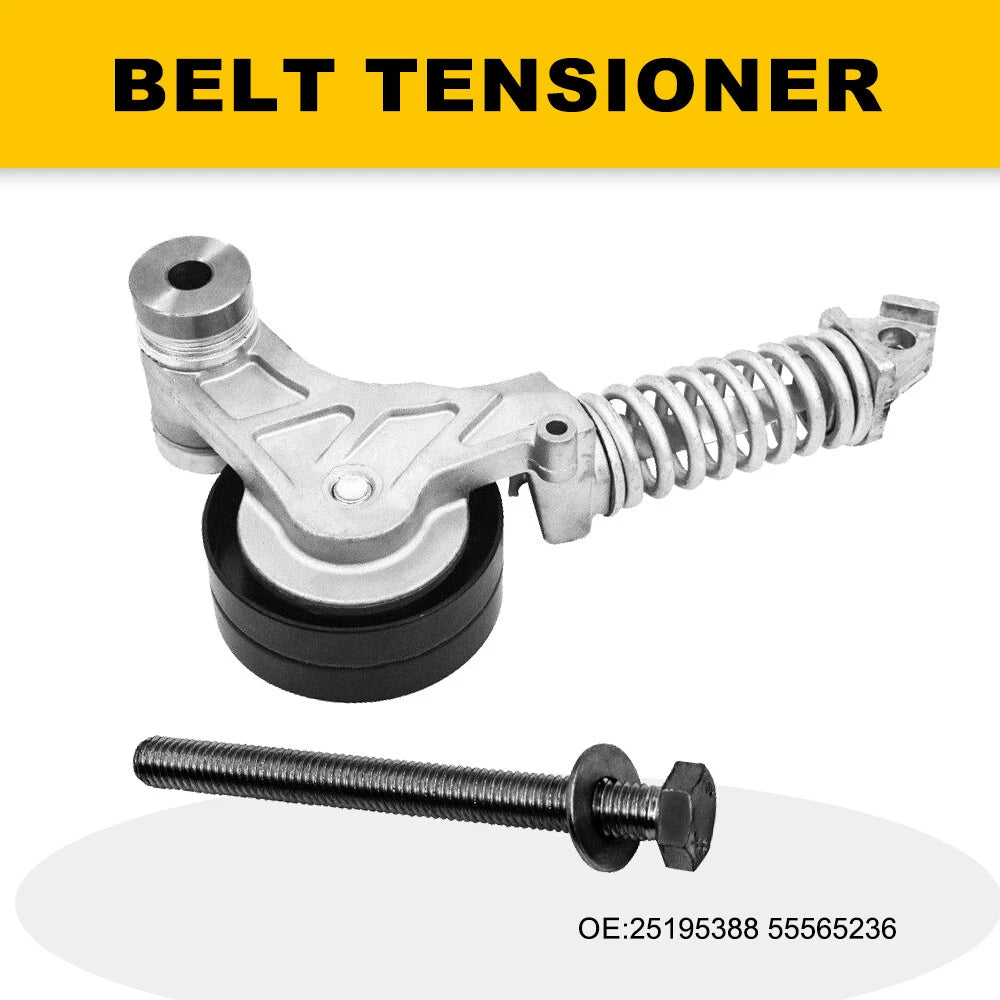 Drive Belt Tensioner For Buick 2013-2021 Encore 11-16 Chevrolet 25195388 Cruze 6B93BC-57
