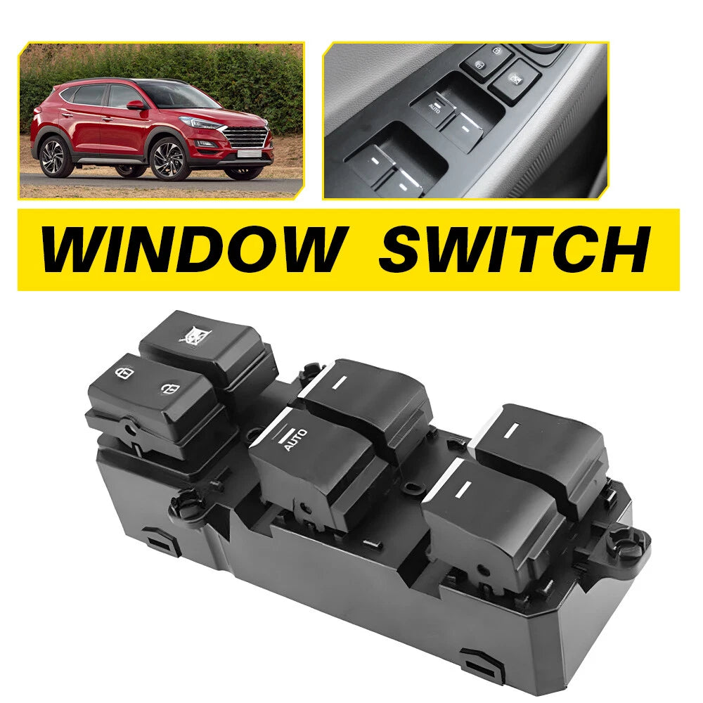 For 2016-2018 Hyundai Tucson Driver Left Side Master Power Door Window Switch EA 6B93BC-57