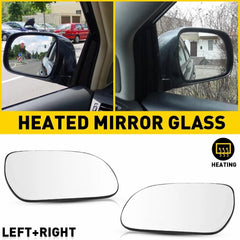Right Left Side Mirror Heated Glass For Lexus RX 300 330 350 400H 2004-2009 EOA 6B93BC-57