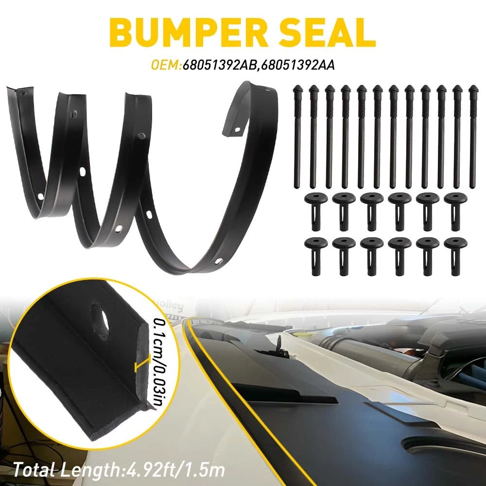For 08-22 Dodge Challenger Hood to Nose Bumper Fascia Seal Rivets 68051392AB EOA 6B93BC-57