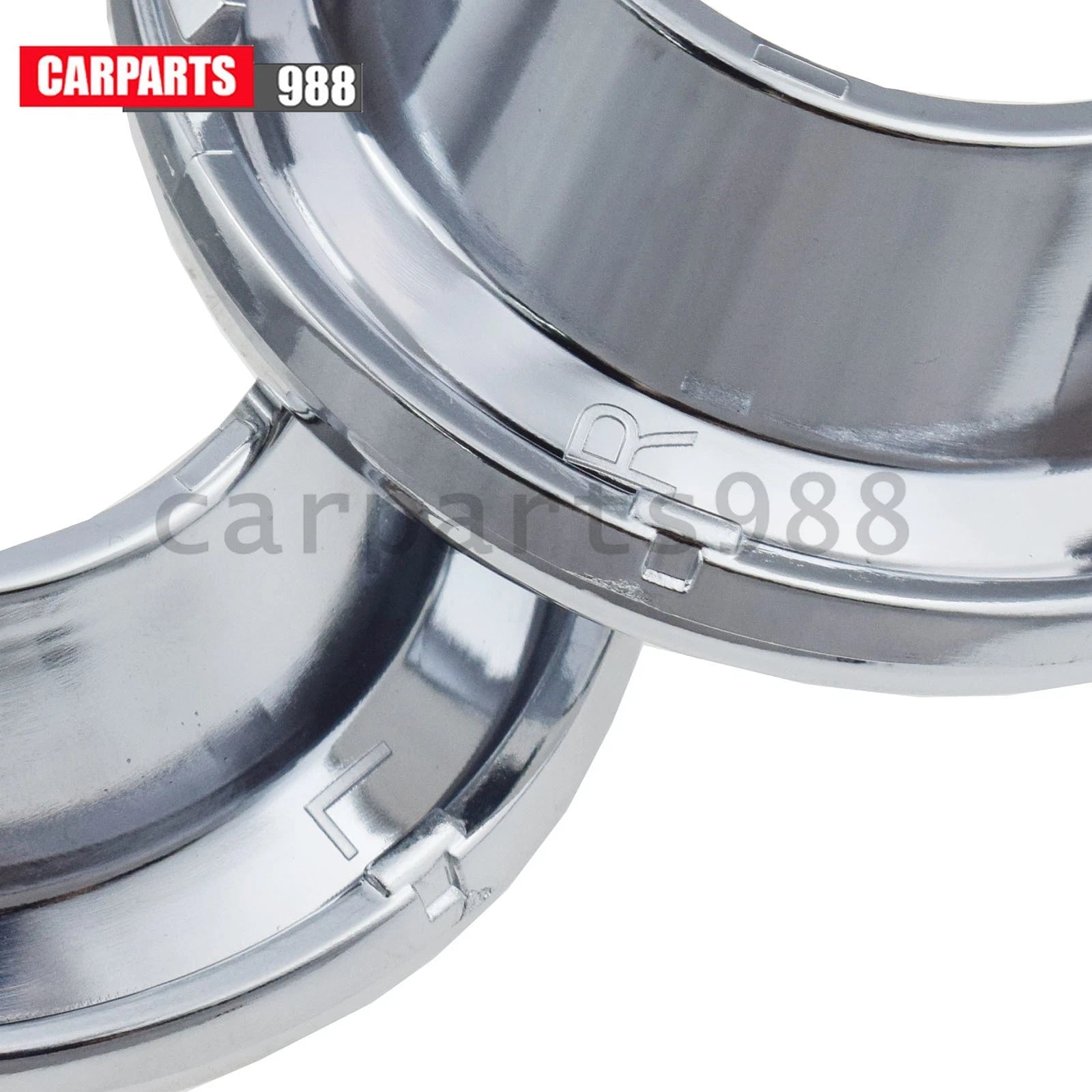 Fog Light Trim Chrome Left / Right For 05-08 Mini Cooper 51117127941 51117127942 6B93BC-57
